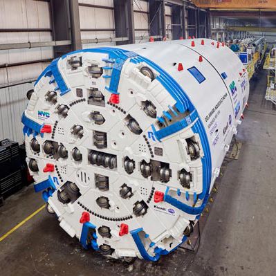 Single-shield tunnel boring machine - The Robbins Company