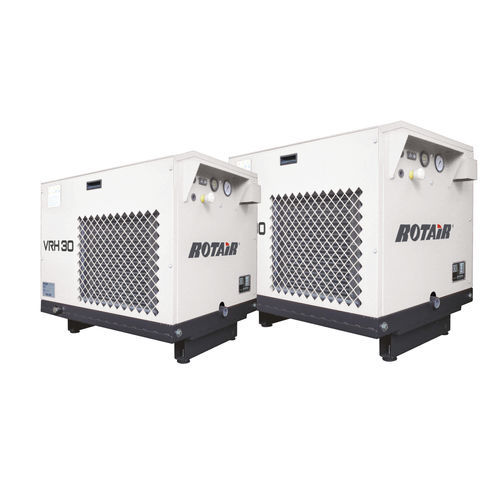 Screw compressor - VRH series - ROTAIR SPA - air / hydraulic motor / stationary