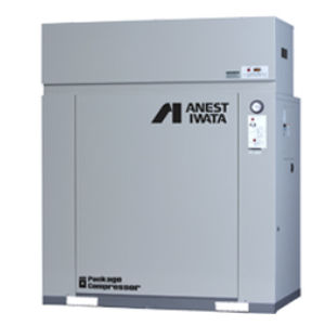 Piston compressor - CLP  - Anest Iwata - air / electrically-powered / stationary