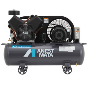 Piston compressor - TFU, TFP - Anest Iwata - air / electrically-powered / on casters