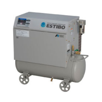Nitrogen compressor - EFBS  - Anest Iwata - air / electrically-powered / on casters