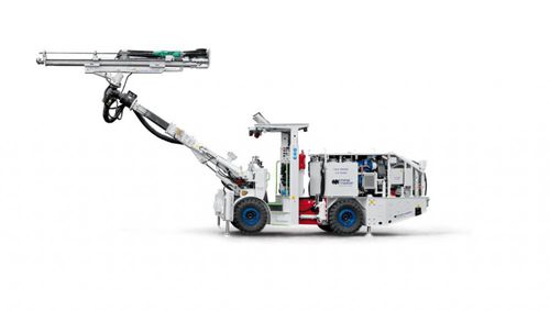 Multifunction drilling rig - Face Master 2.5NVDR - Mine Master - wheel-mounted / rotary / diesel engine