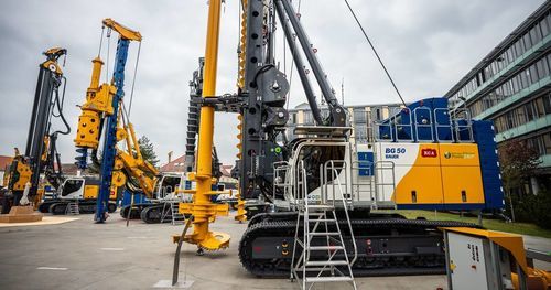 Stabilization drilling rig - BG 50 BT 145 - BAUER Maschinen GmbH - multifunction