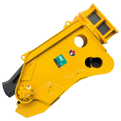 Hydraulic rail cutter shear - IRC 30 - INDECO - for excavators / for railroads / for railway applications