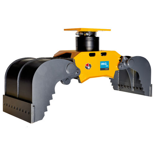 Sorting grab - IMG 300 - INDECO - hydraulic / rotary / for excavators