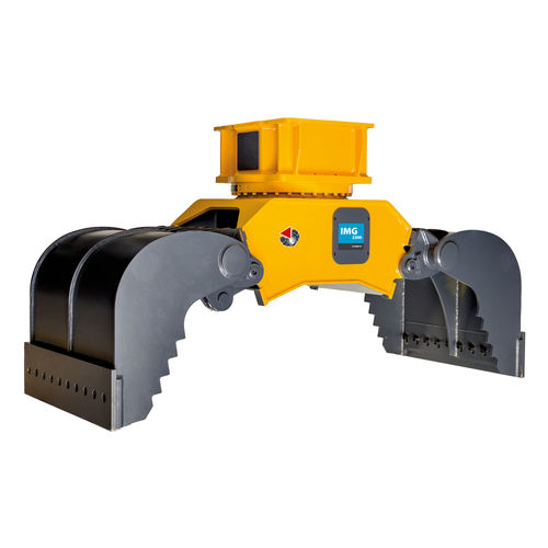 Sorting grab - IMG 2300 - INDECO - hydraulic / rotary / for excavators