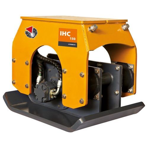 Excavator vibratory plate - IHC 150 - INDECO - compacting