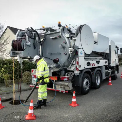 Sewer cleaner truck - ESSENTIEL - RIVARD