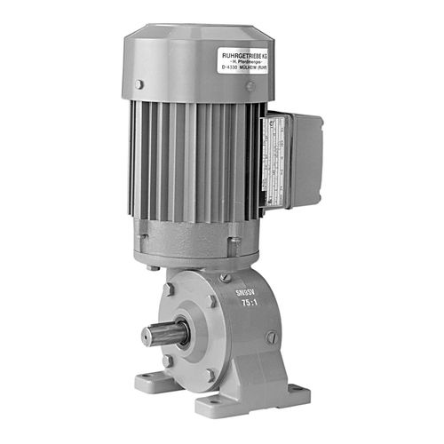 DC gear-motor - SN 9 SV - Ruhrgetriebe KG - three-phase / worm / right angle