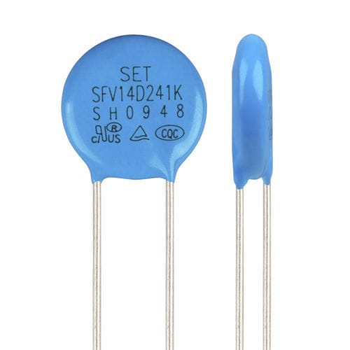 Metal oxide varistor - SFV14D series - Xiamen SET electronics Co.,Ltd - MOV