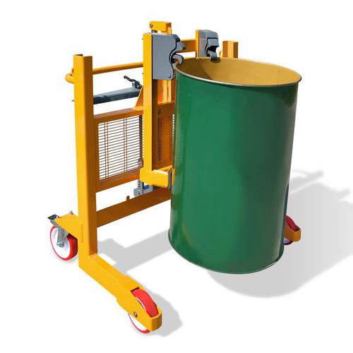 Drum trolley - BS91 TWIN  - VEAB - transport / steel / stainless steel
