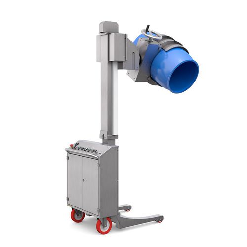 Electric tipping station - BS120 DVLE - VEAB - drum / lifting / stainless steel