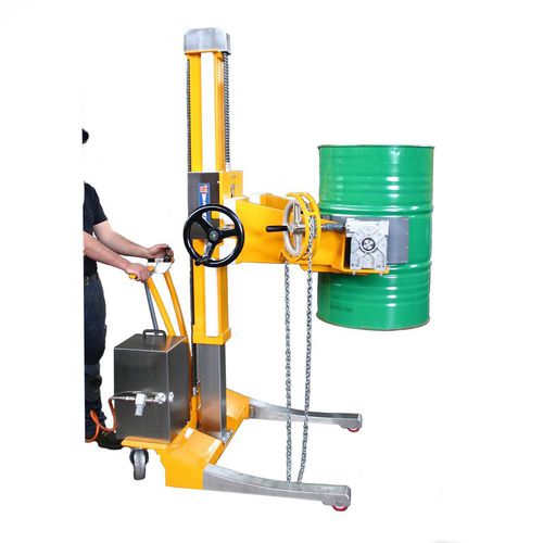 Pneumatic stacker truck - BS120 DVP - VEAB - hydraulic / walk-behind / for the pharmaceutical industry