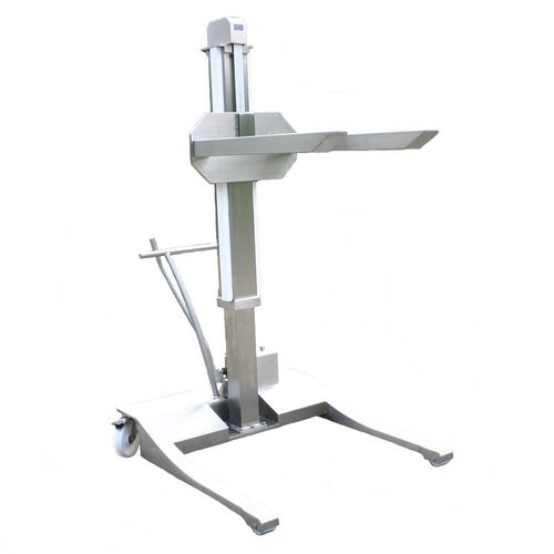 Hydraulic lifting device - BS120 P - VEAB - lever / column type / fork
