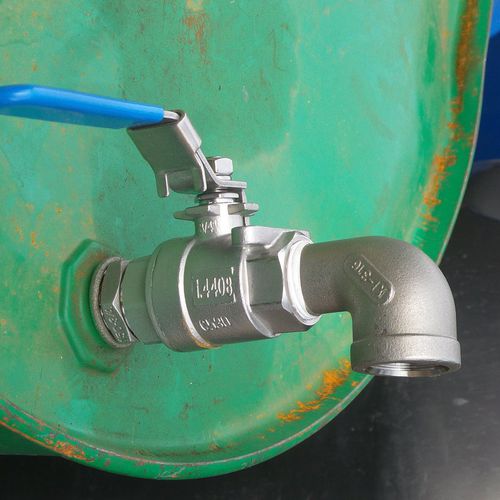 Stainless steel faucet VEAB for drums