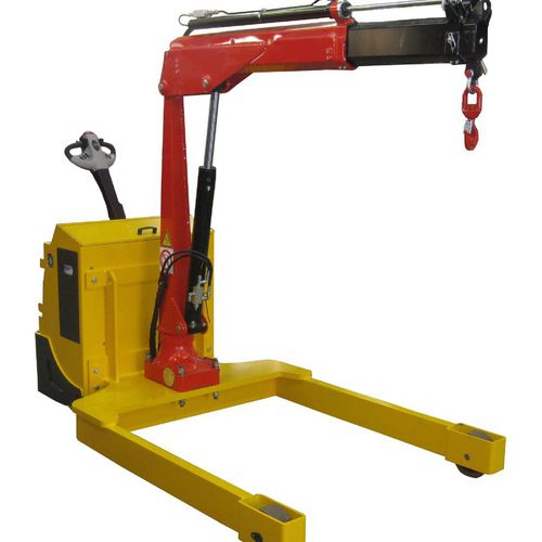 Self-propelled mini crane - BS94 ET - VEAB - telescopic / articulated / lifting
