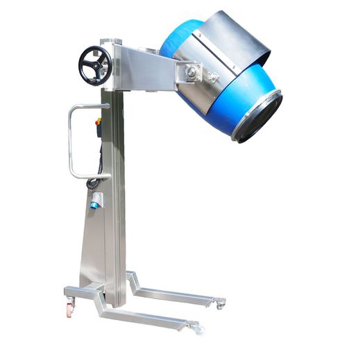 Electric tipping station - BS120 SL DV - VEAB - manual / drum / lifting