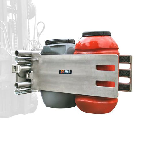 Hydraulic tipping station - BS121 N - VEAB - drum / for forklift trucks / rotating