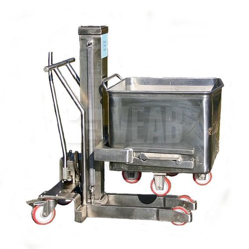 Manual tipping station - BS120 CE - VEAB - for containers / mobile / lifting