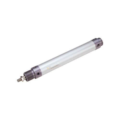Pneumatic cylinder - RNDC  - METAL WORK - with through rod / double-acting / single-acting