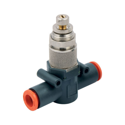 Needle valve - VSRR L  - METAL WORK - for control / for compressed air / in-line