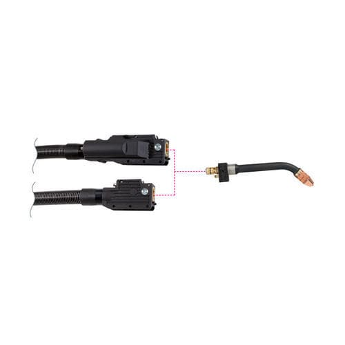 MIG-MAG welding torch - ROBO WH W 300 - ABICOR BINZEL - water-cooled / automated / robotic