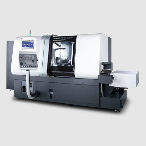 CNC turning center - SPRINT 42|10 linear - DMG MORI - 8-axis / 22 tools / high-rigidity