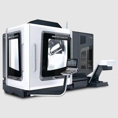 5-axis CNC milling center - DMU 100 P (FD) duoBLOCK - DMG MORI - vertical / cutting / compact