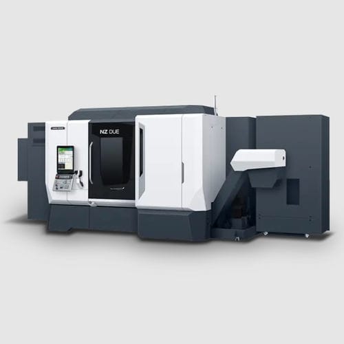 CNC milling-turning center - NZ DUE FORMULA - DMG MORI - horizontal / 3-axis / double-turret