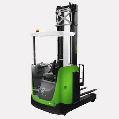 Electric reach truck - R100 series - CESAB - side-facing seated / handling / high-performance
