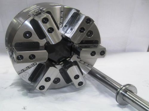 Power chuck - NR - ROTOMORS - 6-jaw / machining / closed-center