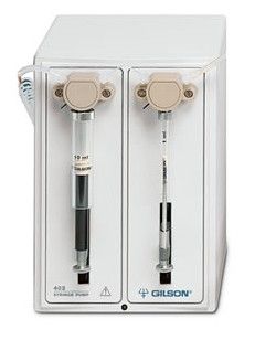 Syringe pump - 1 µl - 25 ml | 402 series - Gilson international - for food products / stepper motor-driven / industrial