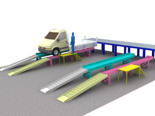 Aluminum loading ramp - C.L.M
