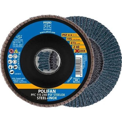 Finishing flap disc - PFC 115 Z 40 PSF - PFERD