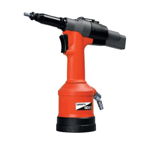 Air hand riveter GO 61 DEGOMETAL for rivets / with battery charger