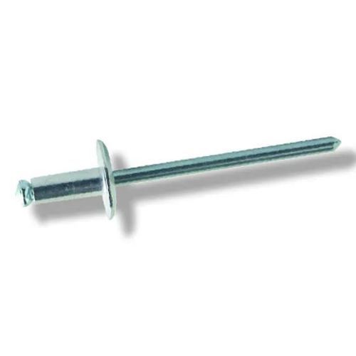 Blind rivet - 0004660590 - DEGOMETAL - large head / aluminium / steel