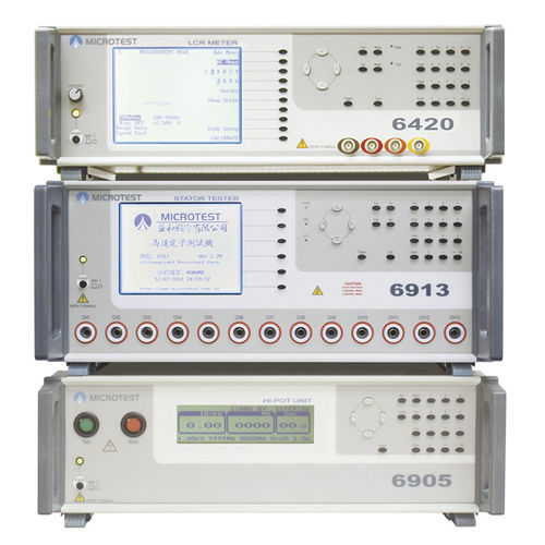 Stator winding tester 6913 Microtest Corporation resistance
