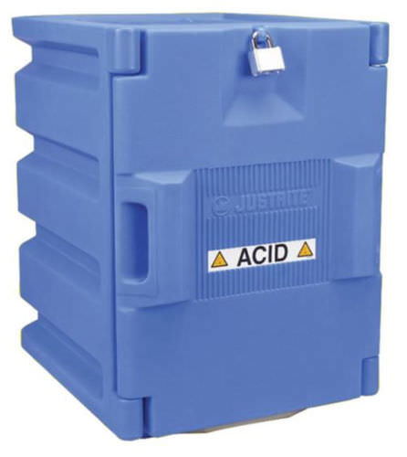 Workshop cabinet - 359 x 409 x 491 mm - Dueperthal Sicherheitstechnik - with legs / polypropylene / low
