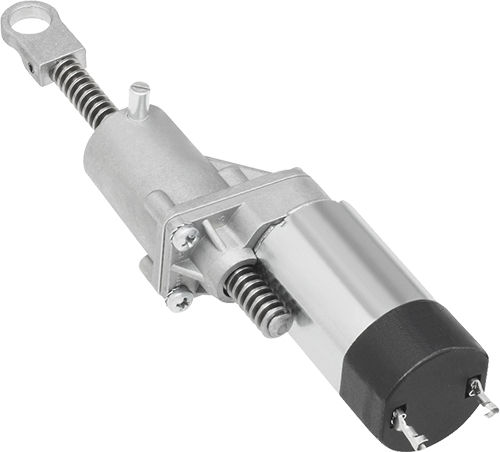 Electric actuator - Type 100 - Baumeister & Schack - linear / screw / spur gear