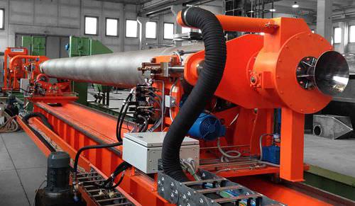 Manual shot blasting machine - ACPR 2 - TURBOTECNICA - for cylinders / automatic