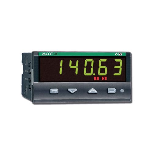 Process indicator - J1 - ASCON TECNOLOGIC - universal / 5-digit / panel-mount