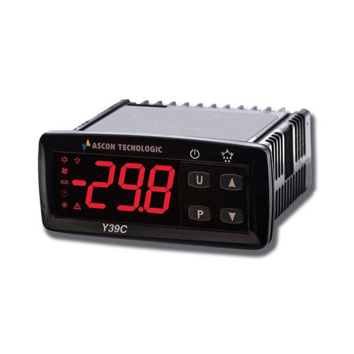 Digital temperature controller - Y39C - ASCON TECNOLOGIC - with LCD display / programmable / IP65