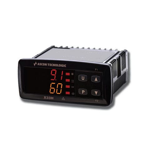 Digital temperature controller - X33H - ASCON TECNOLOGIC - dual-display / programmable / IP65