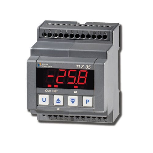 NTC thermostat - TLZ35 - ASCON TECNOLOGIC - relay / DIN rail / IP20