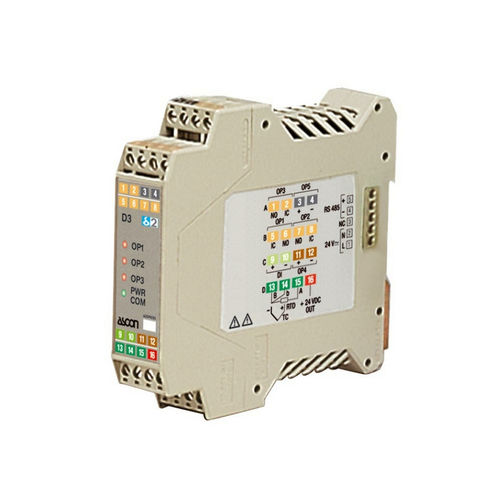 LED temperature controller - D3 - ASCON TECNOLOGIC - without display / PID / programmable