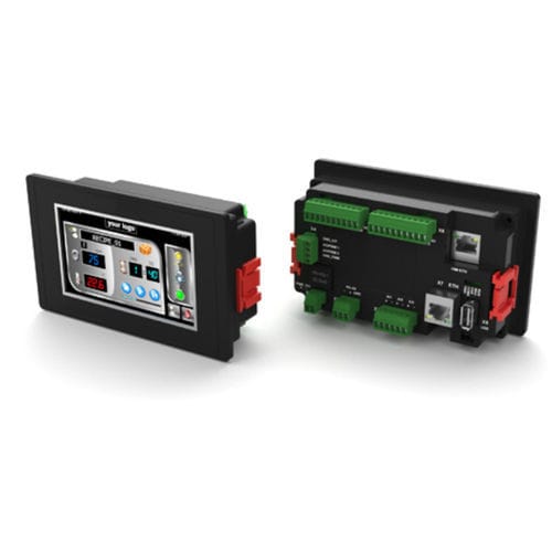 2 analog inputs PID controller - vP4 - ASCON TECNOLOGIC - RS-485 / Ethernet / multi-function