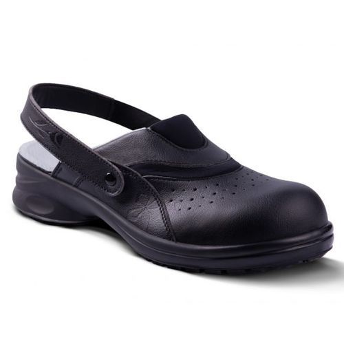 Clog for the food industry - AZALÉE BLACK - Gaston MILLE - anti-slip / waterproof / oil-resistant