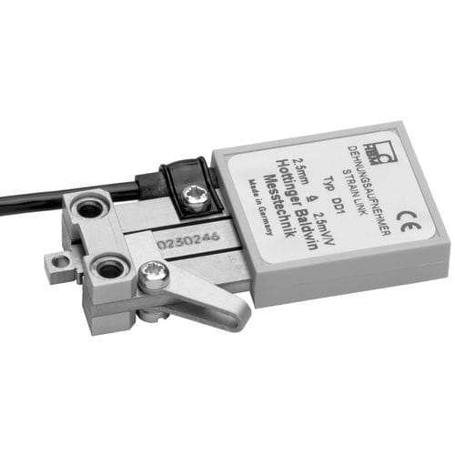 2 screws strain sensor - DD1 - HBM Test and Measurement - high-precision