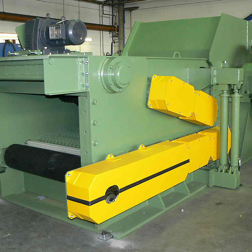 Wood mill - VTH 45 series - Vecoplan - rotary drum / horizontal