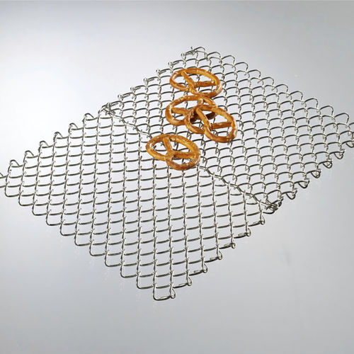 Wire mesh conveyor belt - 550 - Steinhaus - stainless steel / nickel steel / chrome steel